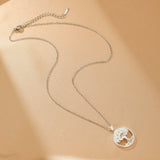 Collier Arbre de Vie – Zircon Étincelant - Biloria