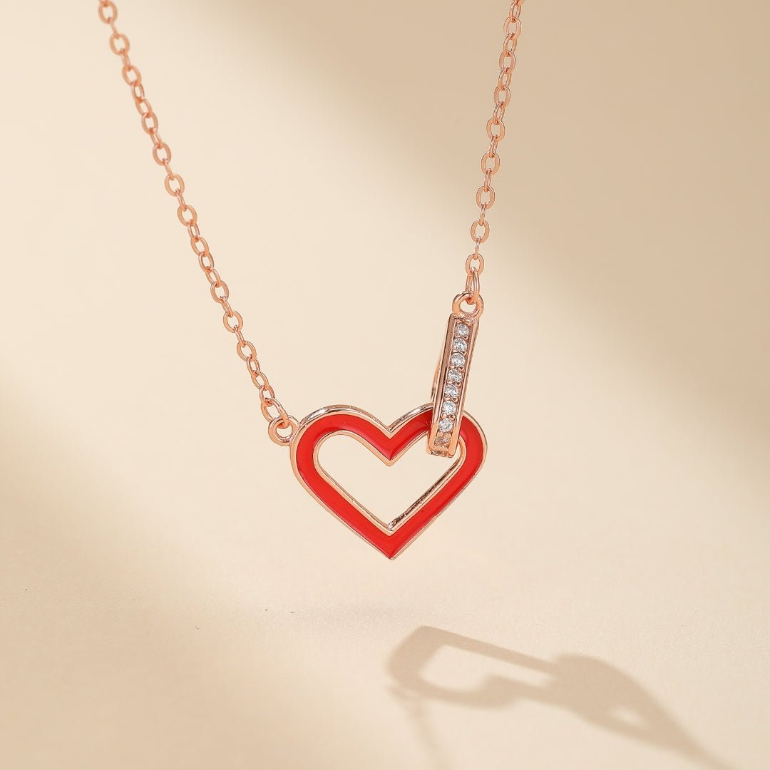 Collier Cœur Infini Argent 925 – Bijou Amour Éternel - Biloria