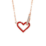 Collier Cœur Infini Argent 925 – Bijou Amour Éternel - Biloria
