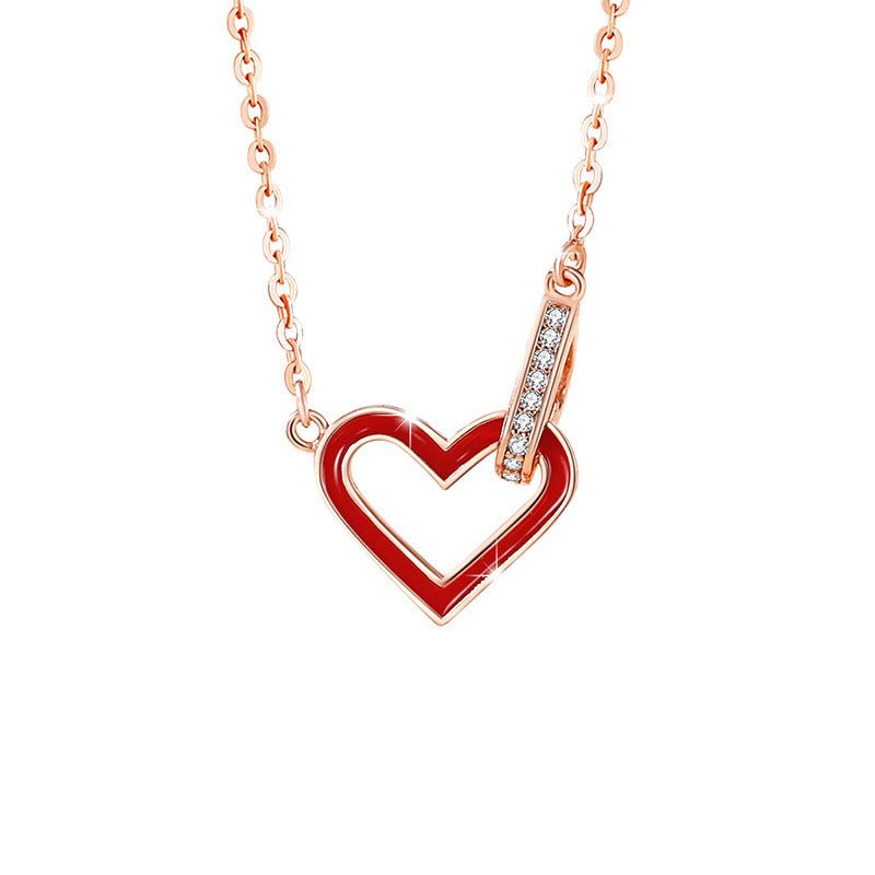 Collier Cœur Infini Argent 925 – Bijou Amour Éternel - Biloria
