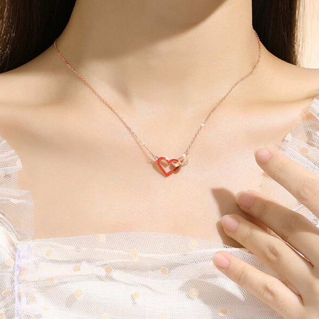 Collier Cœur Infini Argent 925 – Bijou Amour Éternel - Biloria