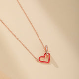 Collier Cœur Infini Argent 925 – Bijou Amour Éternel - Biloria