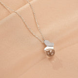 Collier Cristal de Roche Argent 925 – Clarté & Pureté - Biloria