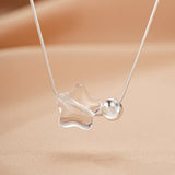 Collier Cristal de Roche Argent 925 – Purification et Clarté - Biloria