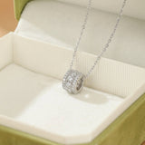 Collier Cristal de Roche Argent S925 Pendentif Éclat Pur - Biloria