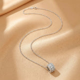 Collier Cristal de Roche Argent S925 Pendentif Éclat Pur - Biloria