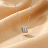 Collier Cristal de Roche Argent S925 Pendentif Éclat Pur - Biloria