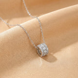Collier Cristal de Roche Argent S925 Pendentif Éclat Pur - Biloria