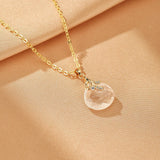 Collier Cristal de Roche – Éclat et Sérénité - Biloria