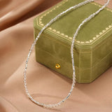 Collier Cristal de Roche et Argent 925 - Bijou Lumière - Biloria