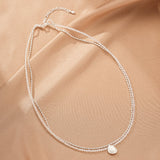 Collier Cristal de Roche Goutte Argent 925 - Biloria