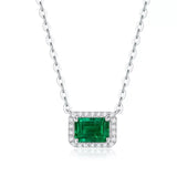 Collier Émeraude Argent 925 – Bijou Harmonie et Renouveau - Biloria