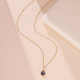 Collier en Labradorite et Lapis Lazuli pour la Méditation - Biloria