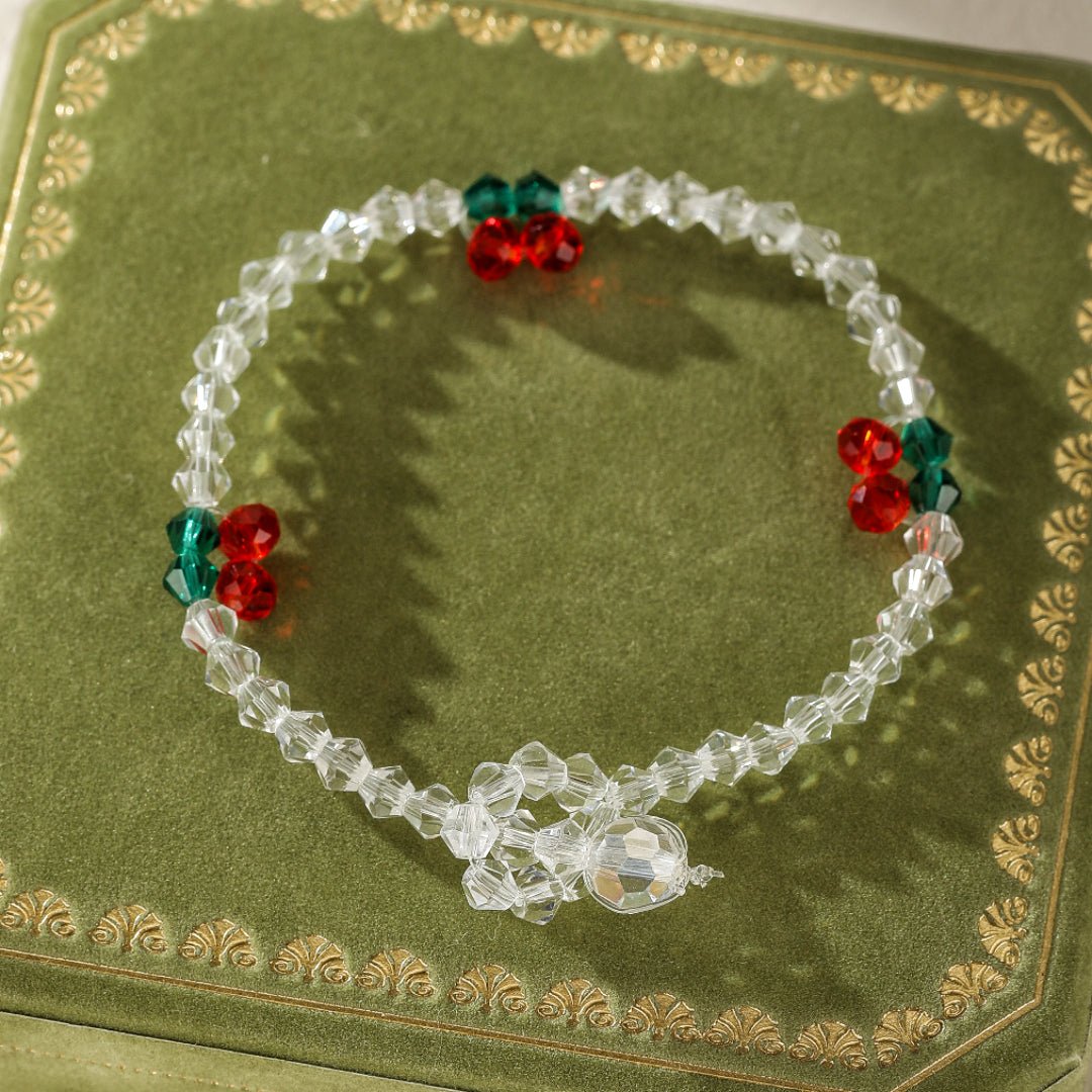 Collier et Bracelet Cerises pour Enfant – Bijoux Fruités - Biloria