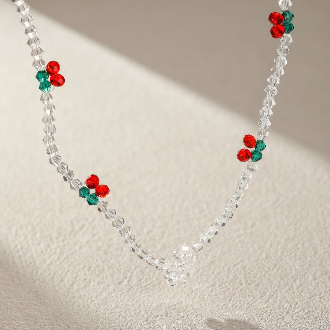 Collier et Bracelet Cerises pour Enfant – Bijoux Fruités - Biloria