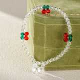 Collier et Bracelet Cerises pour Enfant – Bijoux Fruités - Biloria