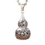Collier Gourde Ouvrable Argent 925 – Protection et Prospérité - Biloria