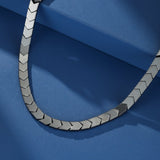 Collier Homme Hématite – Ligne Magnétique - Biloria