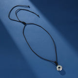 Collier Homme Jade Obsidienne Argent 925 - Biloria