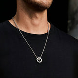 Collier Homme Six Mantras – Protection et Sérénité au Bureau - Biloria