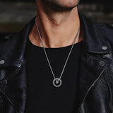 Collier Homme Six Mantras – Protection et Sérénité au Bureau - Biloria