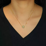 Collier Jade Lithothérapie Harmonie Équilibrante - Biloria