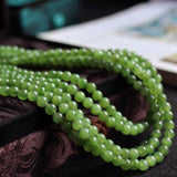 Collier Jade Petit Bonheur en Argent Plaqué Or – Élégance et Sérénité - Biloria