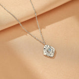 Collier Labradorite Acier Inoxydable – Pendentif Pierre Naturelle - Biloria