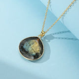 Collier Labradorite Mystique | Bijou Fait Main Protection Intuition - Biloria