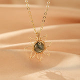 Collier Labradorite Solaire : Force et Intuition Féminines - Biloria