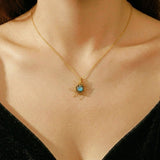 Collier Labradorite Solaire : Force et Intuition Féminines - Biloria