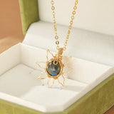 Collier Labradorite Solaire : Force et Intuition Féminines - Biloria