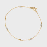 Collier Labradorite Symbolisme Mystique Argent Plaqué Or - Biloria
