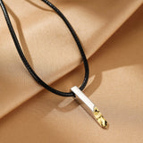 Collier Lignes d'Essence Argent 925 – Bijou Unisexe Méditation - Biloria