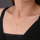 Collier Lune et Étoile en Argent 925 – Bijou Céleste - Biloria