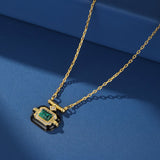 Collier Malachite Onyx Confiance et Protection - Biloria