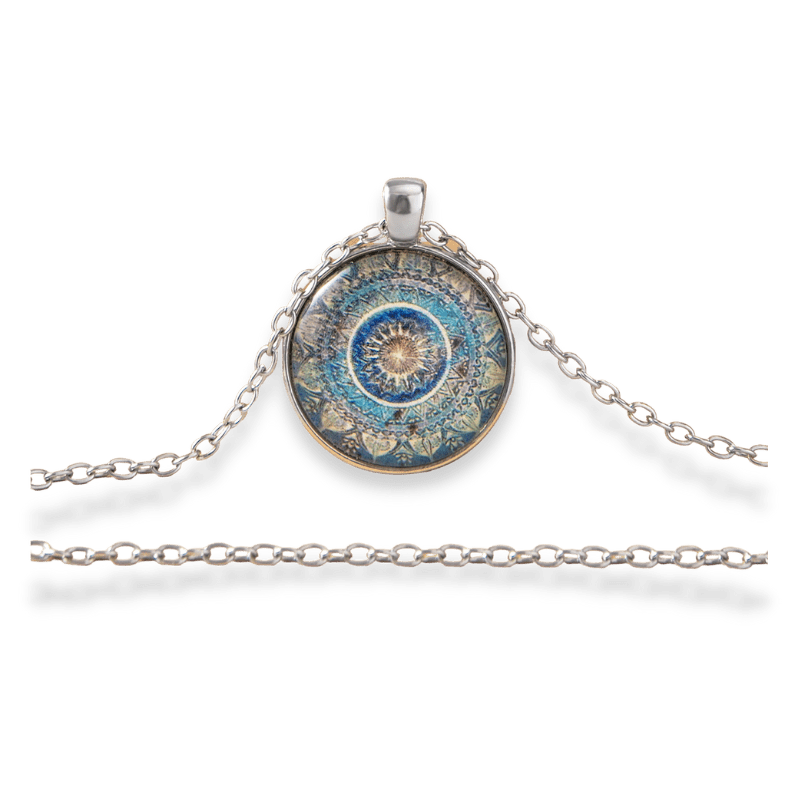 Collier Mandala Ciel Méditation Énergie Céleste - Biloria
