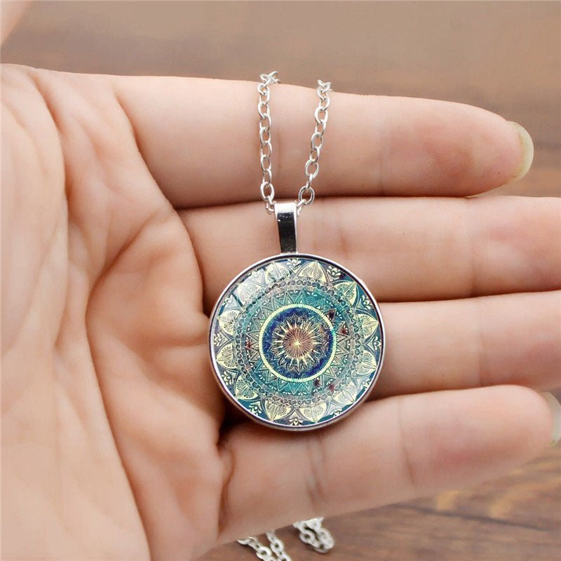 Collier Mandala Ciel Méditation Énergie Céleste - Biloria