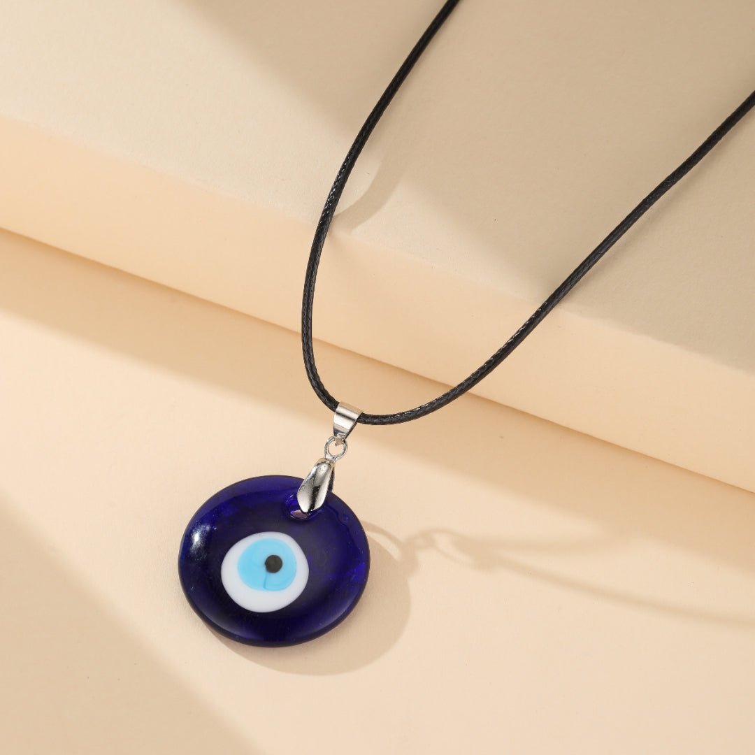 Collier Mauvais Œil en Verre Turc pour Protection et Chance - Biloria