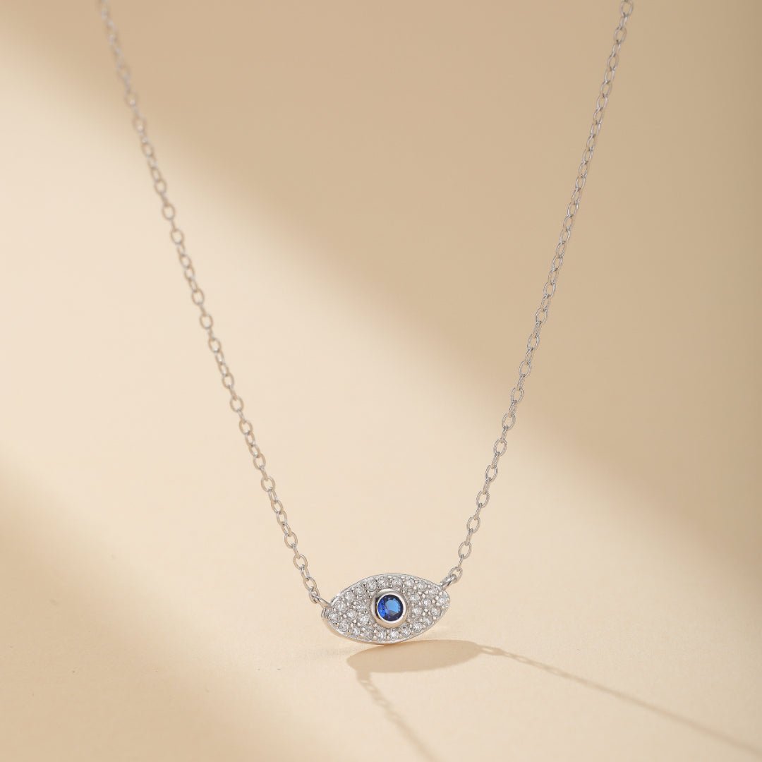Collier Mauvais Œil Protecteur – Argent 925 ou Plaqué Or - Biloria