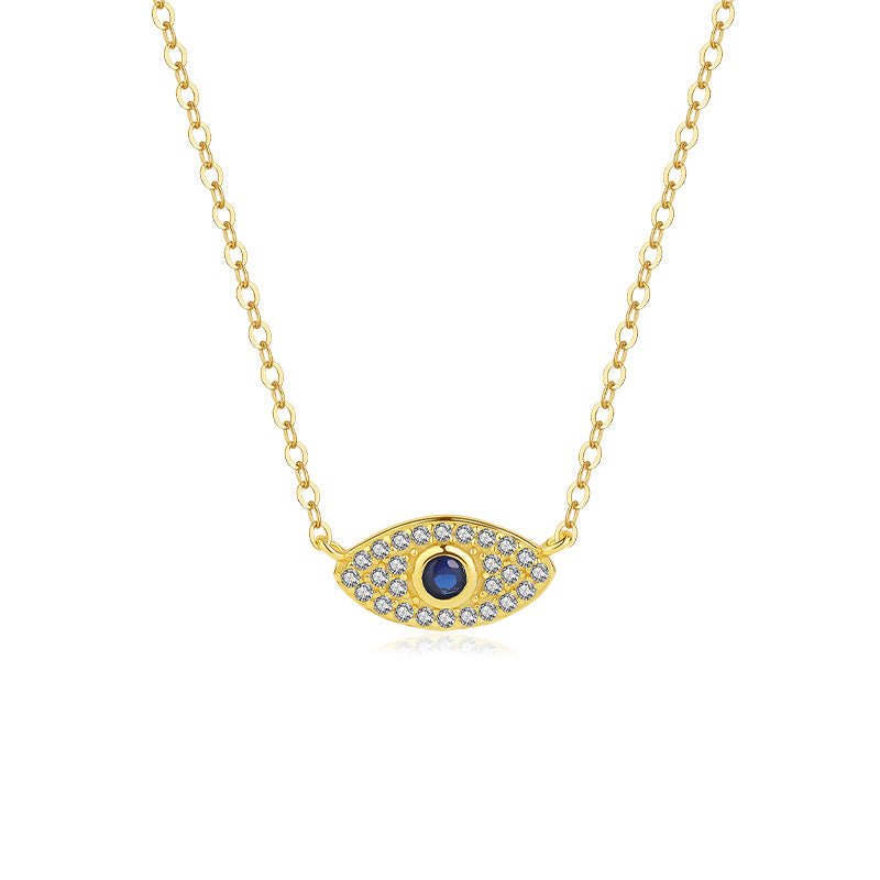 Collier Mauvais Œil Protecteur – Argent 925 ou Plaqué Or - Biloria