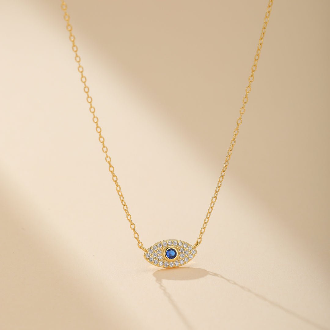 Collier Mauvais Œil Protecteur – Argent 925 ou Plaqué Or - Biloria