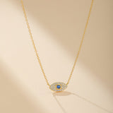 Collier Mauvais Œil Protecteur – Argent 925 ou Plaqué Or - Biloria