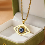 Collier Mauvais Œil Protecteur – Bijou Spirituel Élégant - Biloria