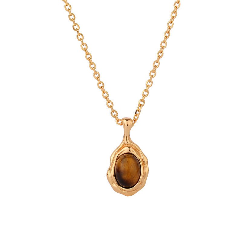 Collier Œil de Tigre : l'Amulette Solaire qui Protège et Équilibre - Biloria