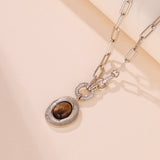 Collier Œil de Tigre Protecteur – Bijou Spirituel - Biloria