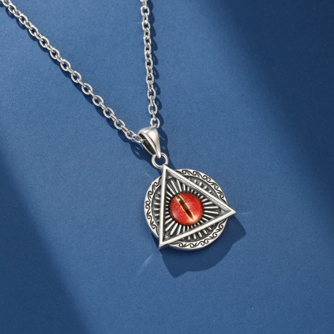 Collier Œil Oudjat Argent 925 - Bijou Protecteur Mystique - Biloria