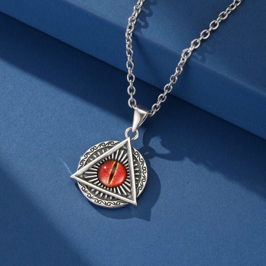 Collier Œil Oudjat Argent 925 - Bijou Protecteur Mystique - Biloria