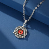 Collier Œil Oudjat Argent 925 - Bijou Protecteur Mystique - Biloria