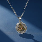 Collier Œil Oudjat Argent 925 – Protection et Clairvoyance - Biloria
